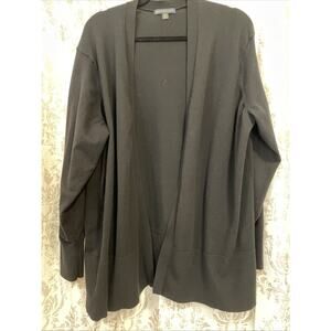 Brooks Brothers 3XL Women’s Black Cardigan - Long Sleeve - Open (No Buttons)